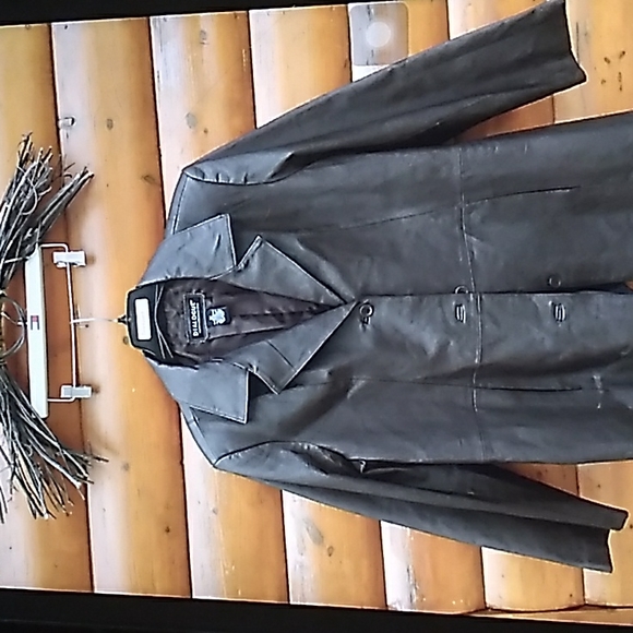 Dialogue Jackets & Blazers - ⚜️ Dialogue 100% Leather Jacket Coat 1X Washable NWOT